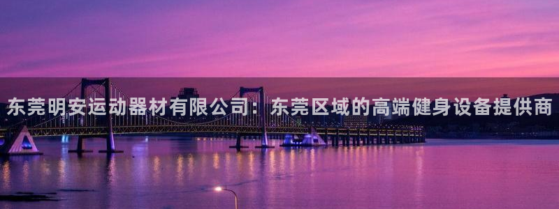 fb体育官方:东莞明安运动器材有限公司:东莞区域的高端健身设